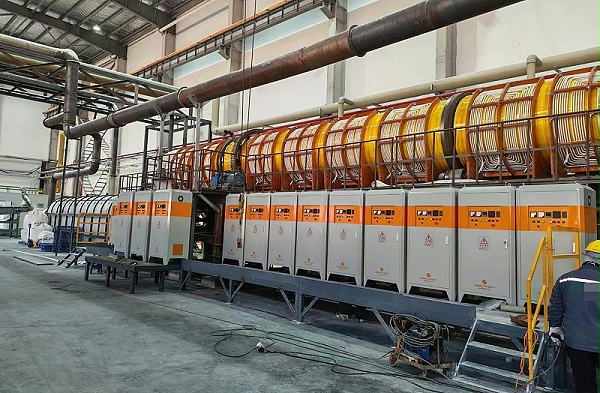 锂电池粉料电磁回转窑