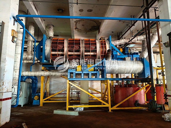 喆能6500kw电磁回转窑照片