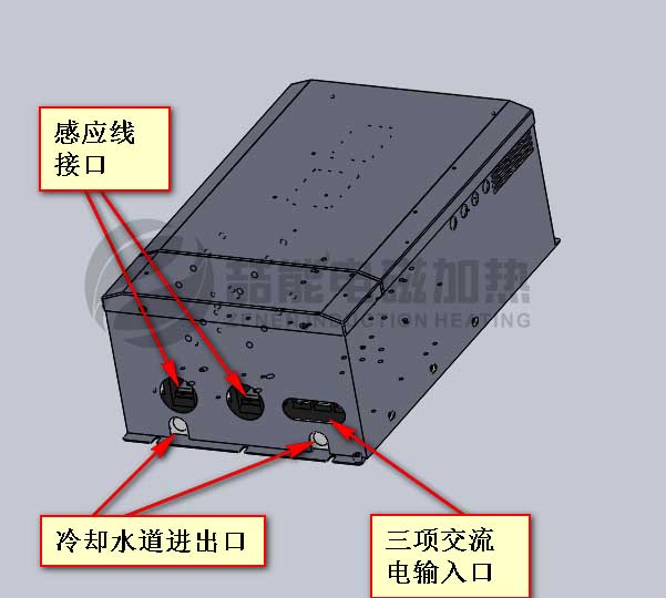 水冷电磁加热器