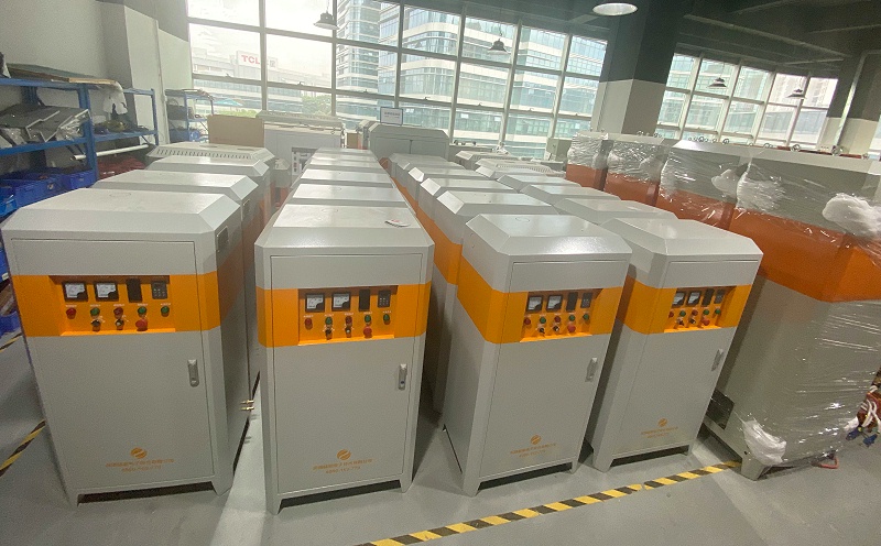 40台120KW电磁加热系统