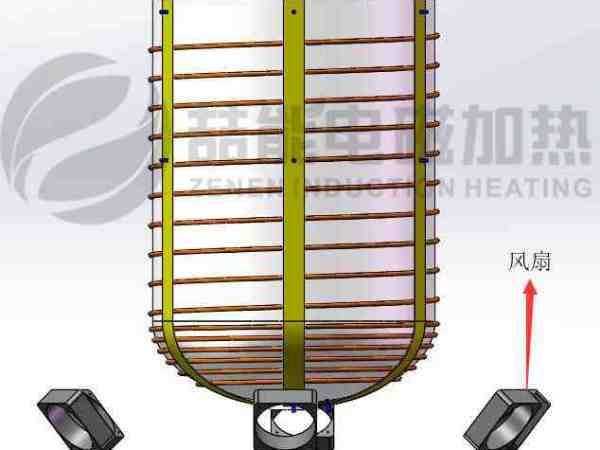 反应釜电磁加热线圈安装案例说明