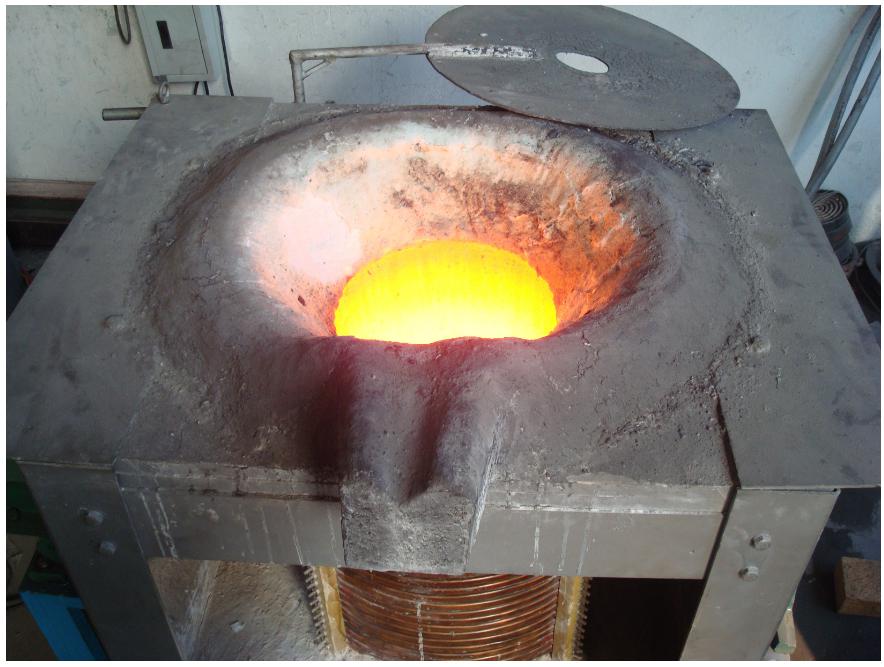 电磁加热熔炉