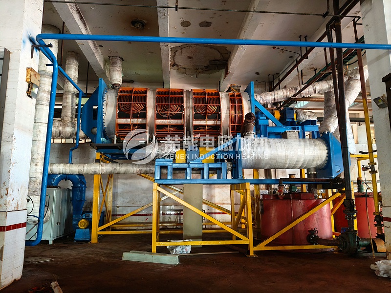 喆能6500kw电磁回转窑照片